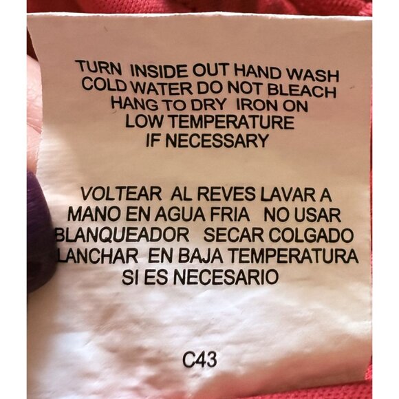 Sara Michelle Womens Red Wavy Striped Short Sleeve Top 3X Casual Holiday - Picture 7 of 7